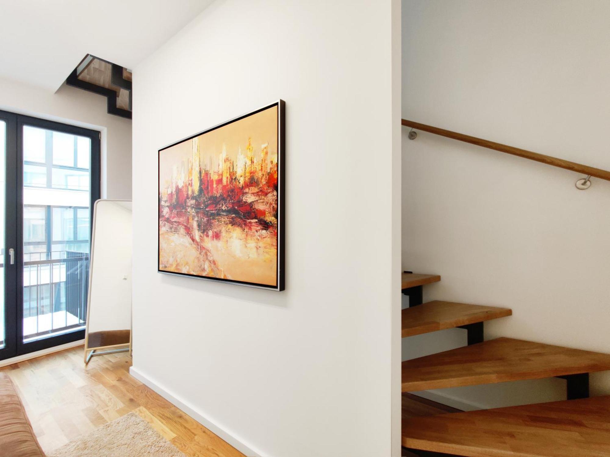 Maisonette-Penthouse Inklusive Whirlpool Ueber Den Daechern Von Magdeburg Exterior foto